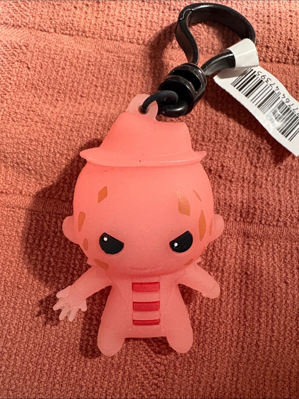 Funko Pink Glow Freddy Krueger Keychain